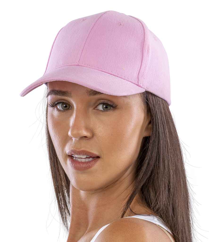 Result Memphis Brushed Cotton Cap | Pink