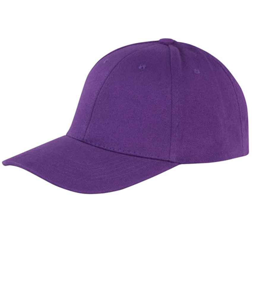 Result Memphis Brushed Cotton Cap | Purple
