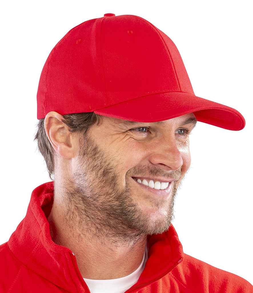 Result Memphis Brushed Cotton Cap | Red