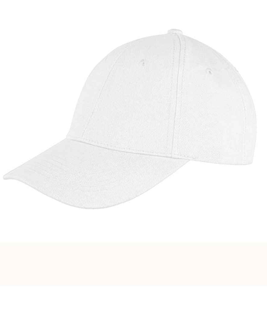 Result Memphis Brushed Cotton Cap | White