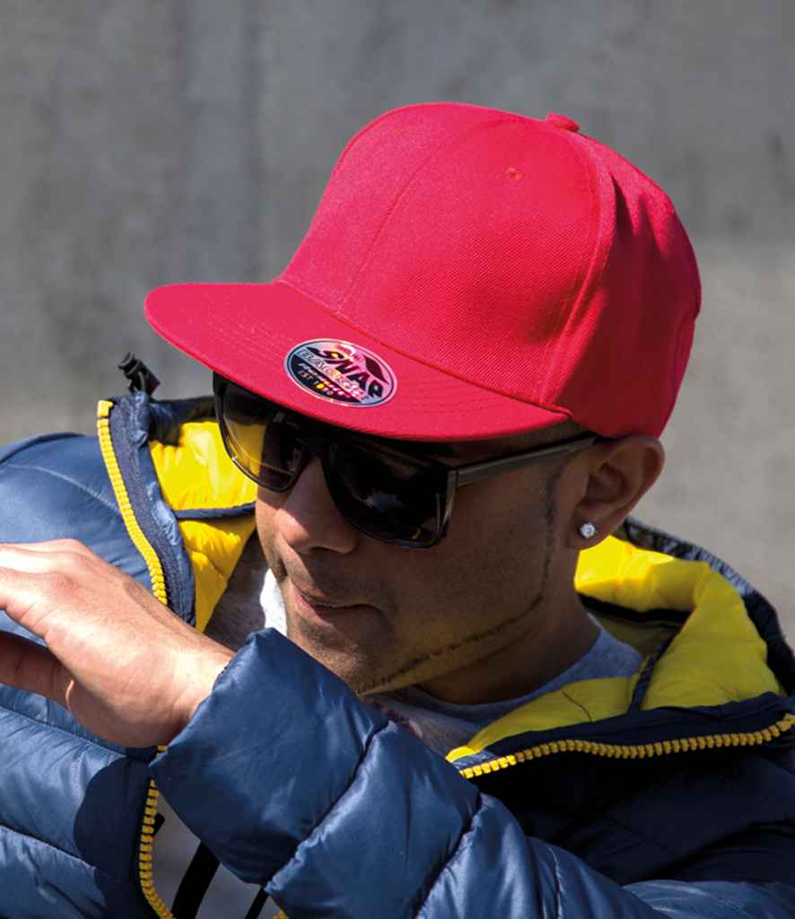 Result Original Bronx Snapback Cap | Red