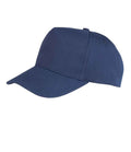 Result Kids Boston 5 Panel Printers Cap | Navy