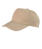 Result Boston 5 Panel Printers Cap | Khaki