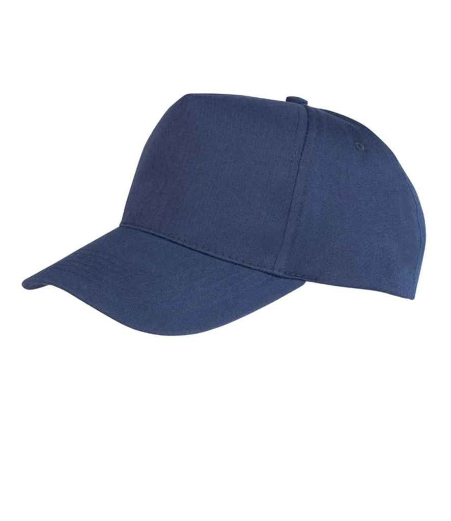 Result Boston 5 Panel Printers Cap | Navy