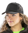 Result Core 1/2 Mesh Truckers Cap | Black