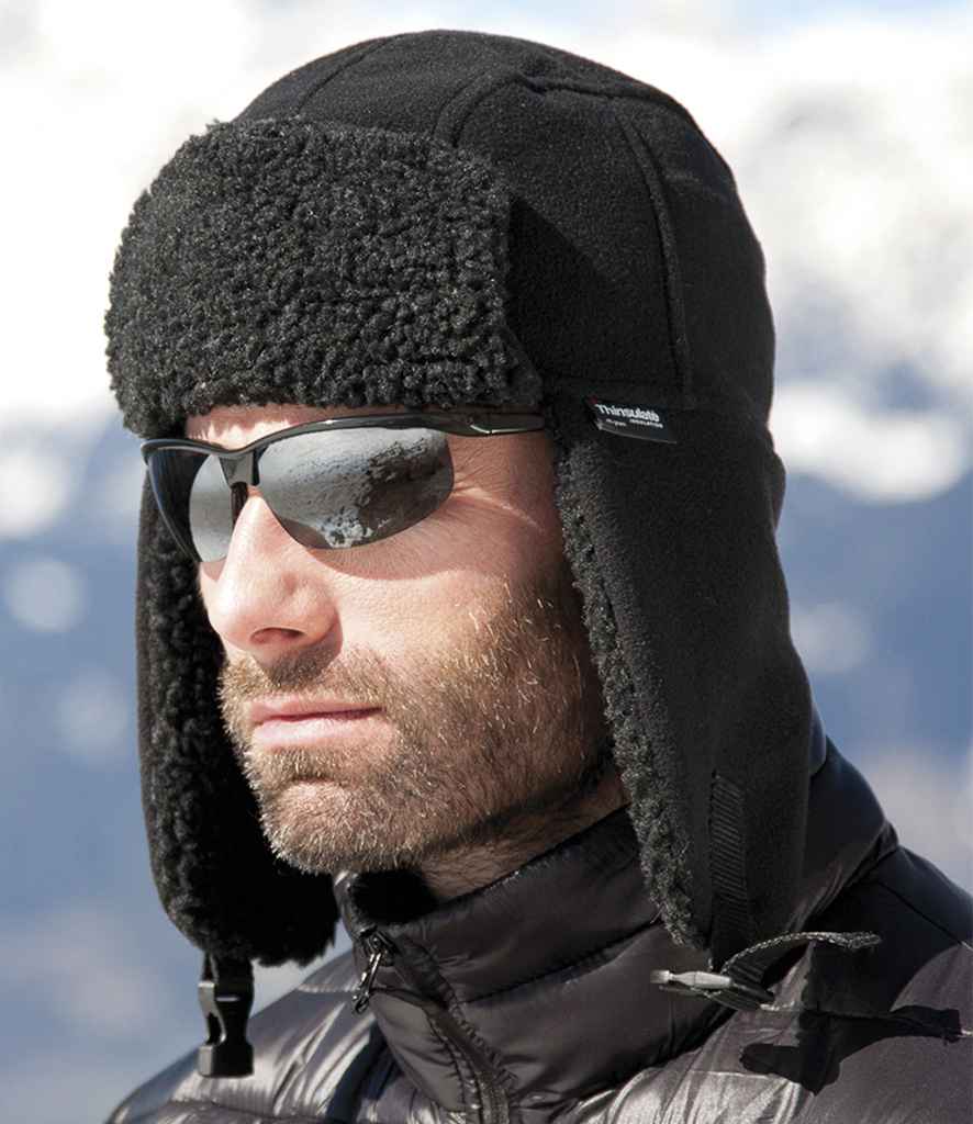Result Thinsulate™ Sherpa Hat | Black