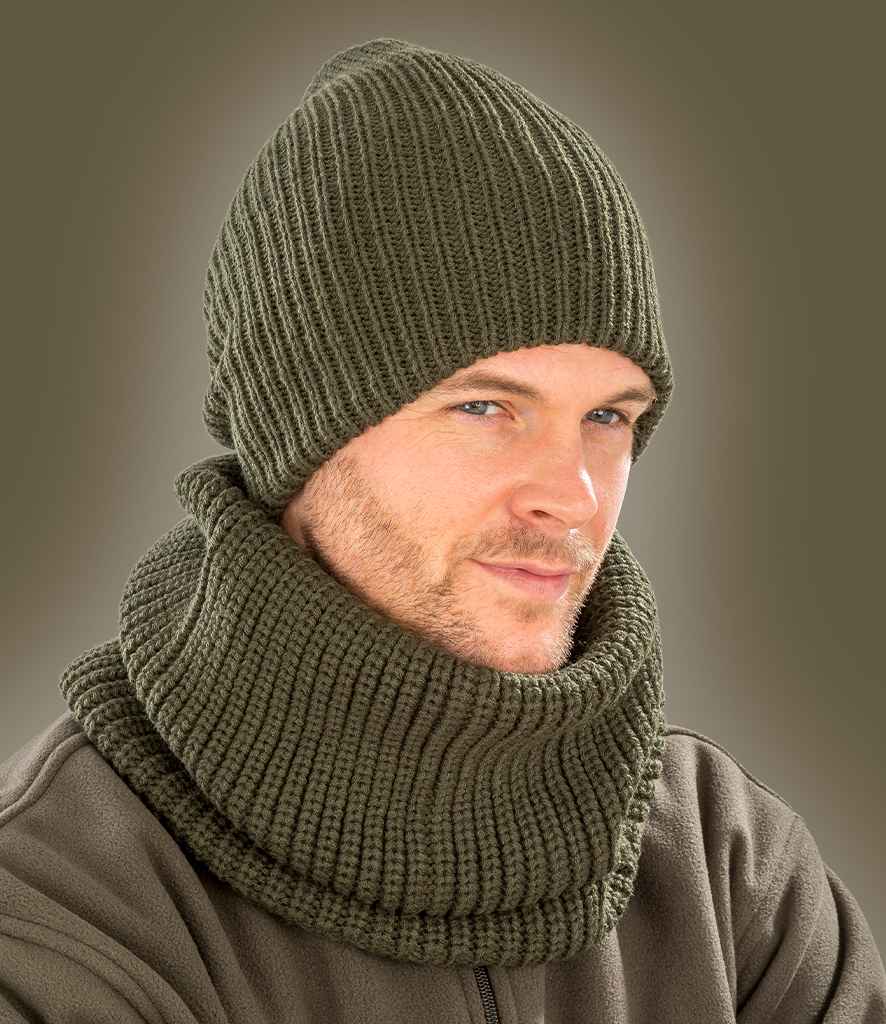 Result Whistler Snood Hood | Olive Green