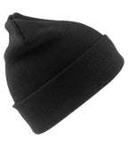 Result Genuine Recycled Woolly Ski Hat | Black