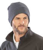 Result Genuine Recycled Woolly Ski Hat | Charcoal Grey