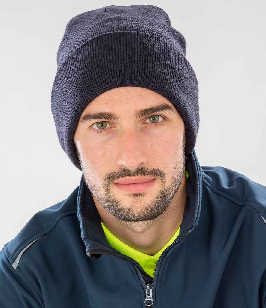 Result Genuine Recycled Woolly Ski Hat | Navy