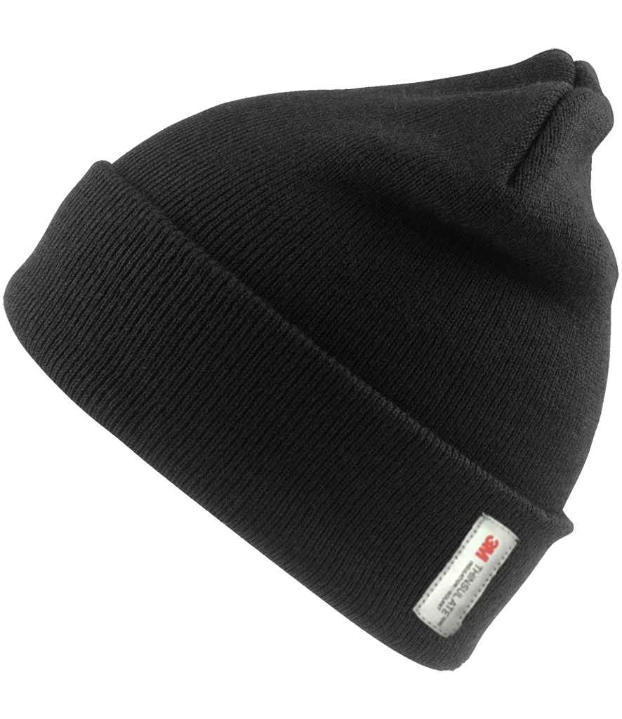 Result Genuine Recycled Thinsulate™ Beanie | Black