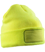 Result Genuine Recycled Thinsulate™ Printers Beanie | Fluorescent Yellow