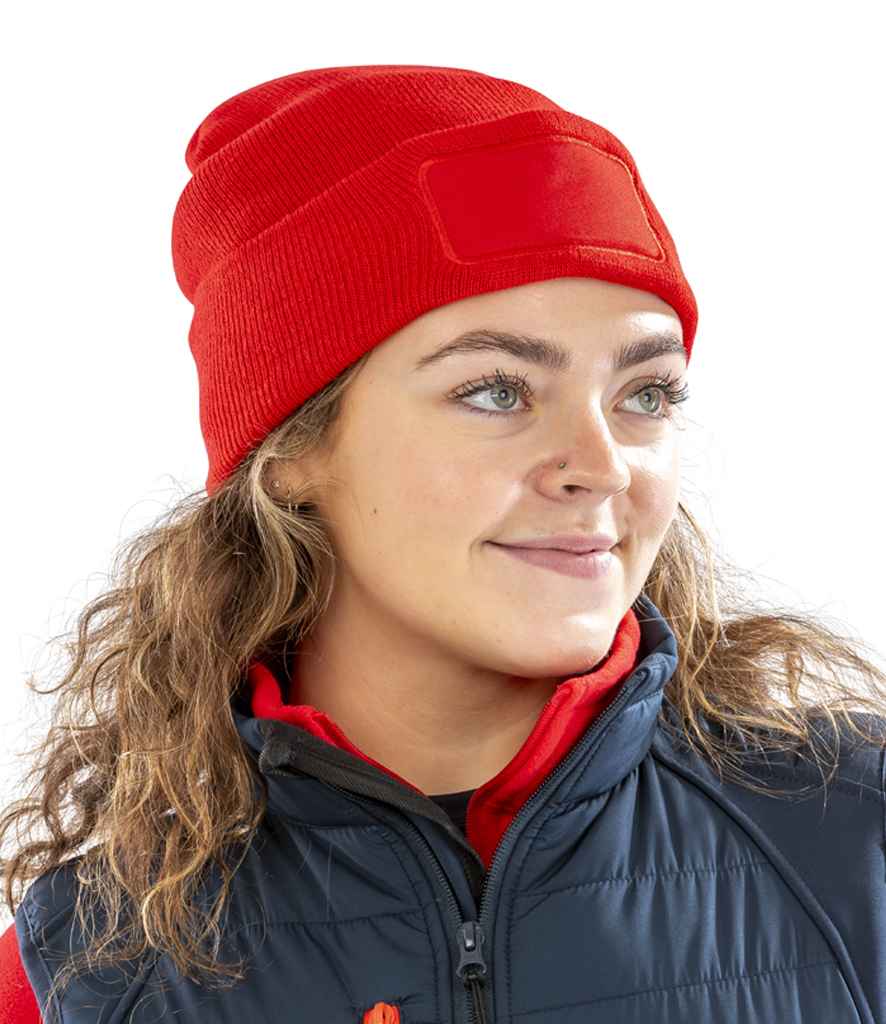 Result Genuine Recycled Thinsulate™ Printers Beanie | Red