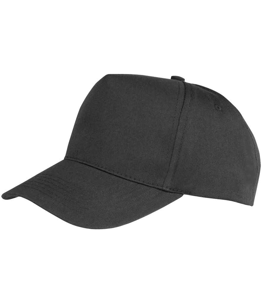 Result Genuine Recycled Junior Printers Cap | Black