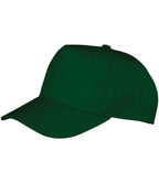 Result Genuine Recycled Junior Printers Cap | Bottle Green