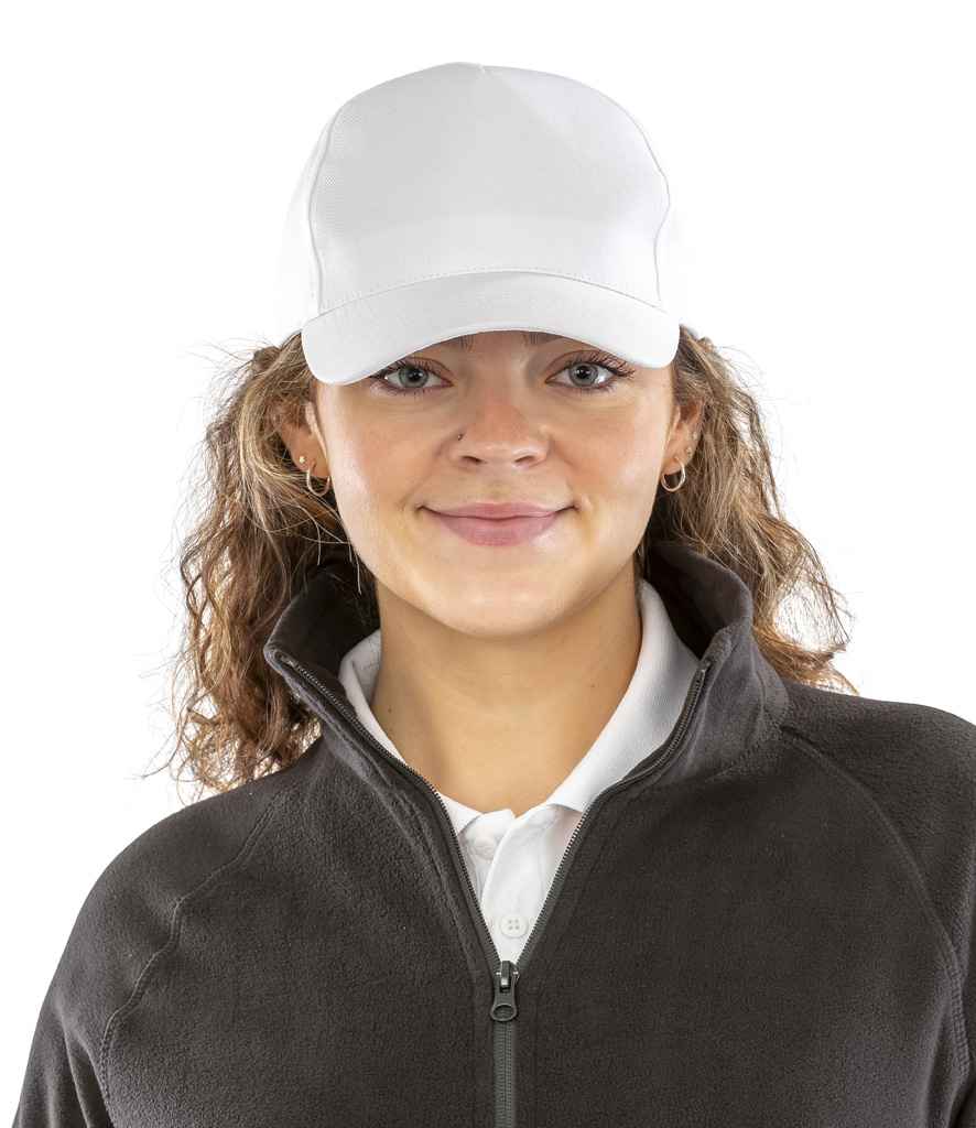 Result Genuine Recycled Printers Cap | White