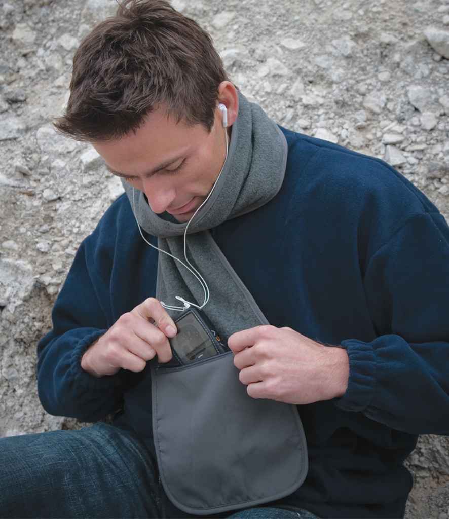 Result Polartherm™ Scarf with Zip Pocket | Grey