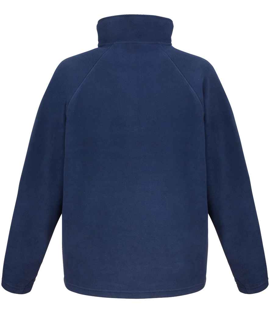 Result Core Zip Neck Micro Fleece | Navy