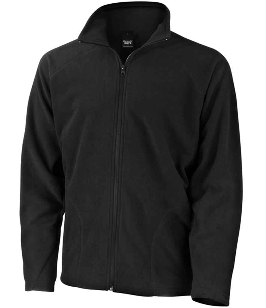 Result Core Micro Fleece Jacket | Black
