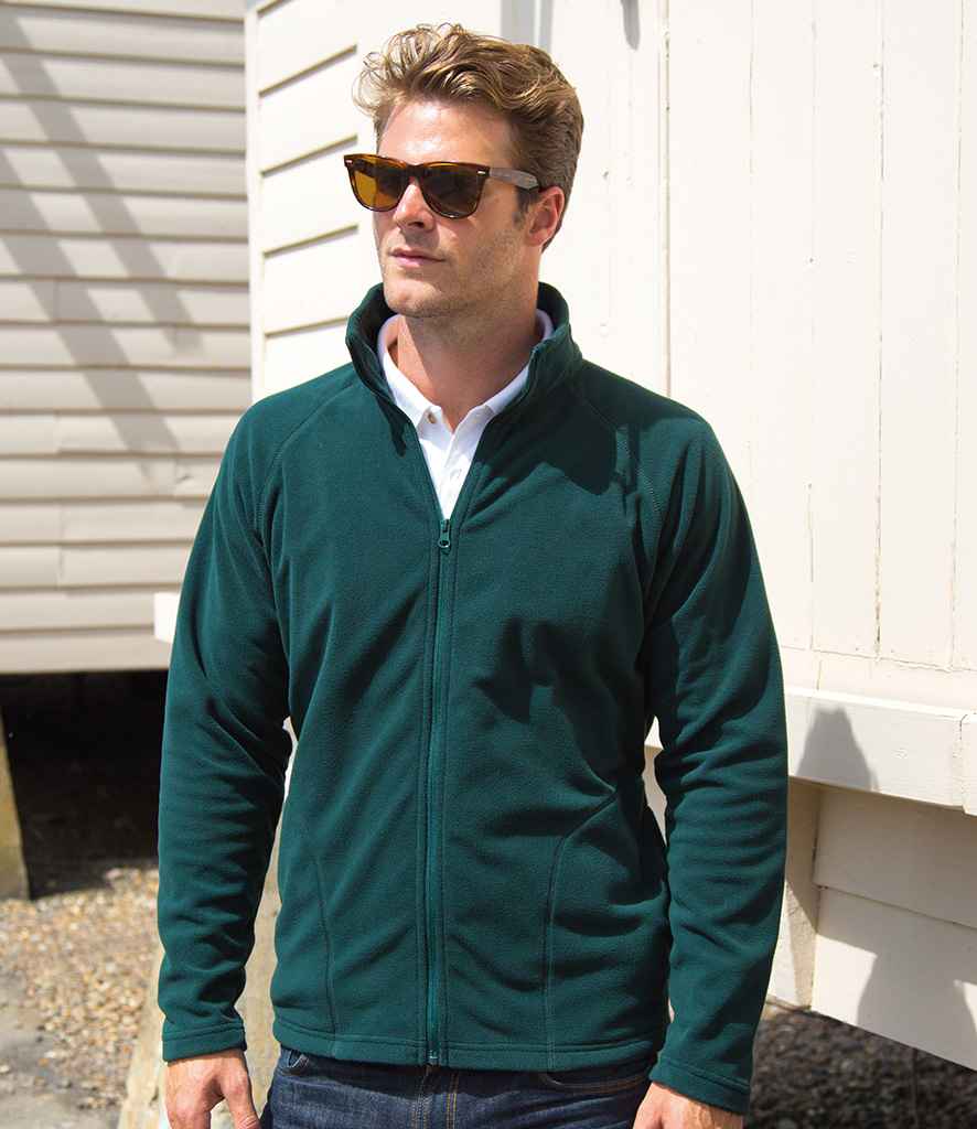 Result Core Micro Fleece Jacket | Forest Green