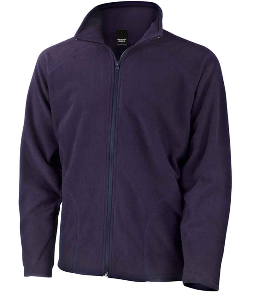 Result Core Micro Fleece Jacket | Navy
