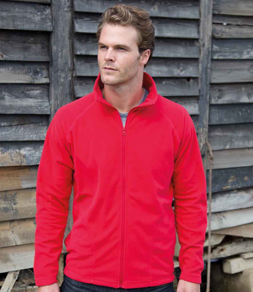 Result Core Micro Fleece Jacket | Red