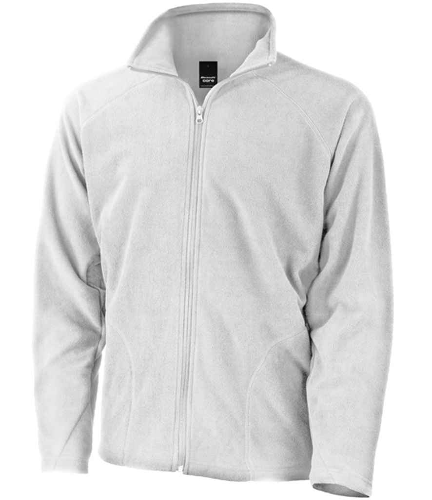 Result Core Micro Fleece Jacket | White