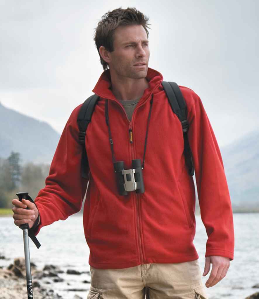 Result Horizon High Grade Micro Fleece Jacket | Cardinal Red