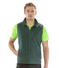 Result Core Micro Fleece Gilet | Forest Green