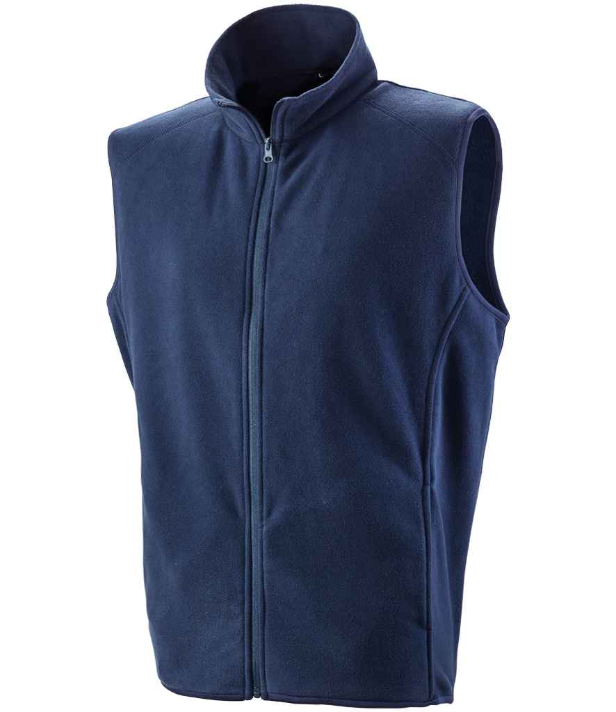 Result Core Micro Fleece Gilet | Navy
