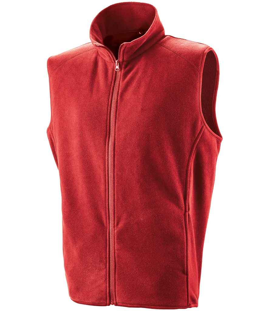 Result Core Micro Fleece Gilet | Red