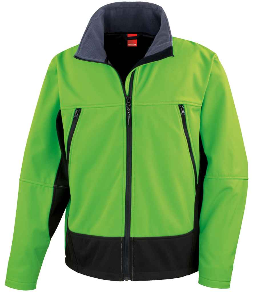 Result Soft Shell Activity Jacket | Vivid Green