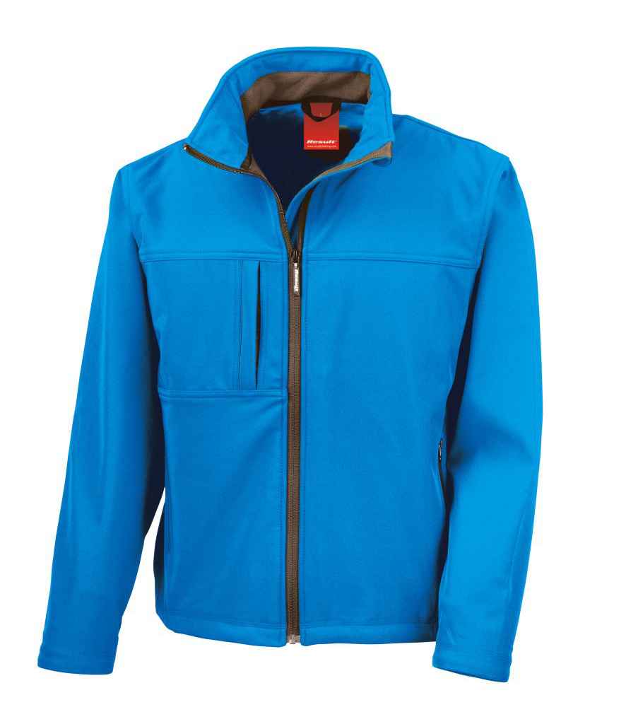 Result Classic Soft Shell Jacket | Azure
