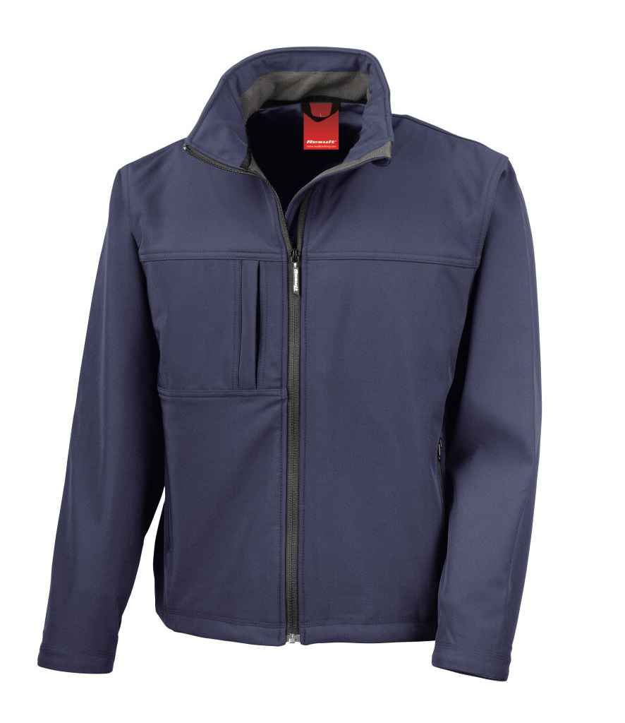 Result Classic Soft Shell Jacket | Navy