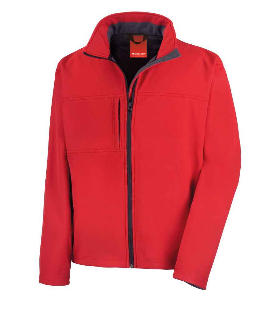 Result Classic Soft Shell Jacket | Red