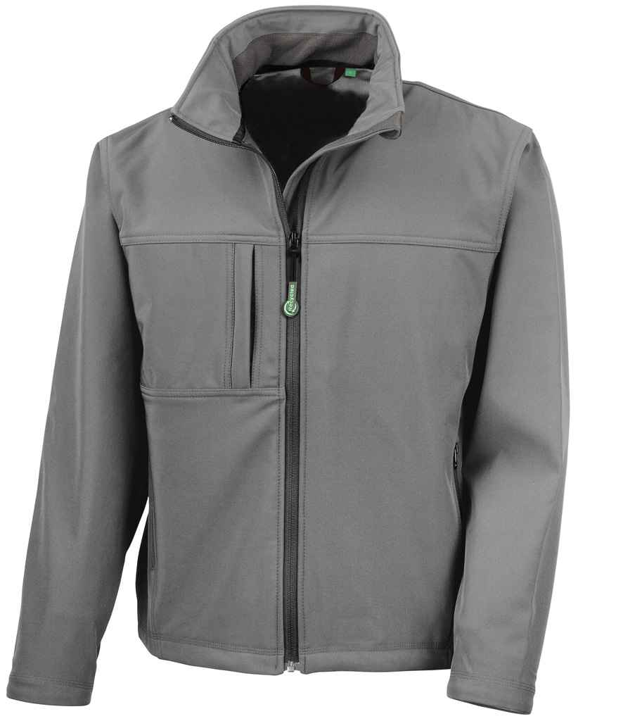 Result Classic Soft Shell Jacket | Workguard Grey