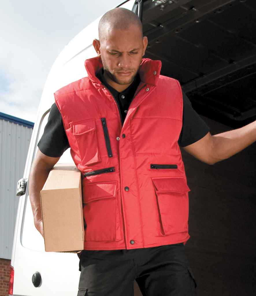 Result Work-Guard Lance Bodywarmer | Red