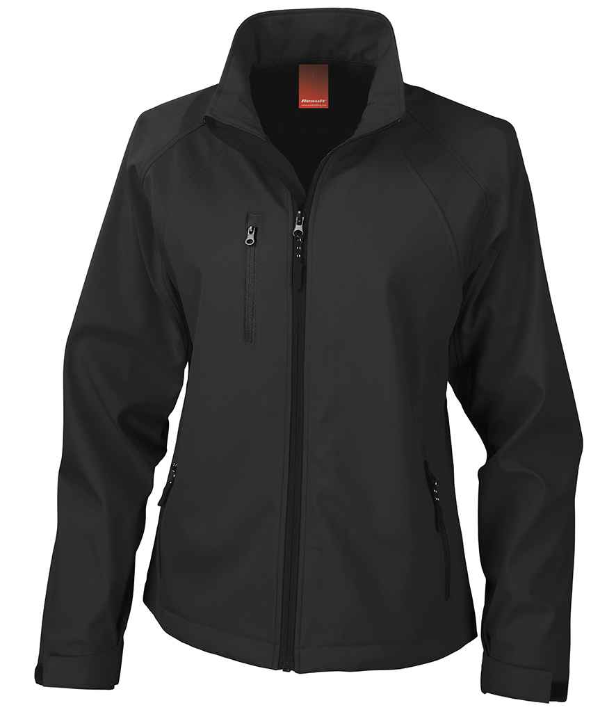 Result Ladies Base Layer Soft Shell Jacket | Black