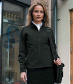 Result Ladies Base Layer Soft Shell Jacket | Black