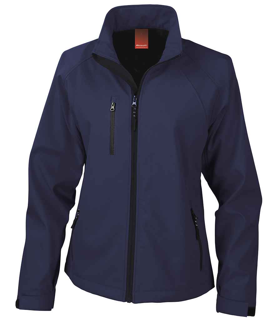 Result Ladies Base Layer Soft Shell Jacket | Navy