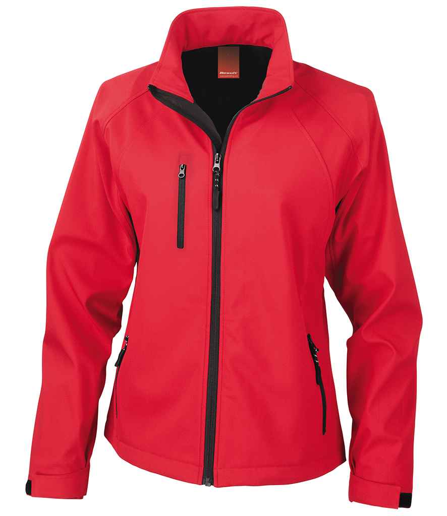 Result Ladies Base Layer Soft Shell Jacket | Red