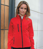 Result Ladies Base Layer Soft Shell Jacket | Red