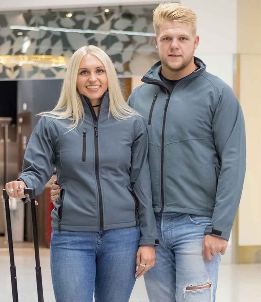 Result Ladies Base Layer Soft Shell Jacket | Silver Grey