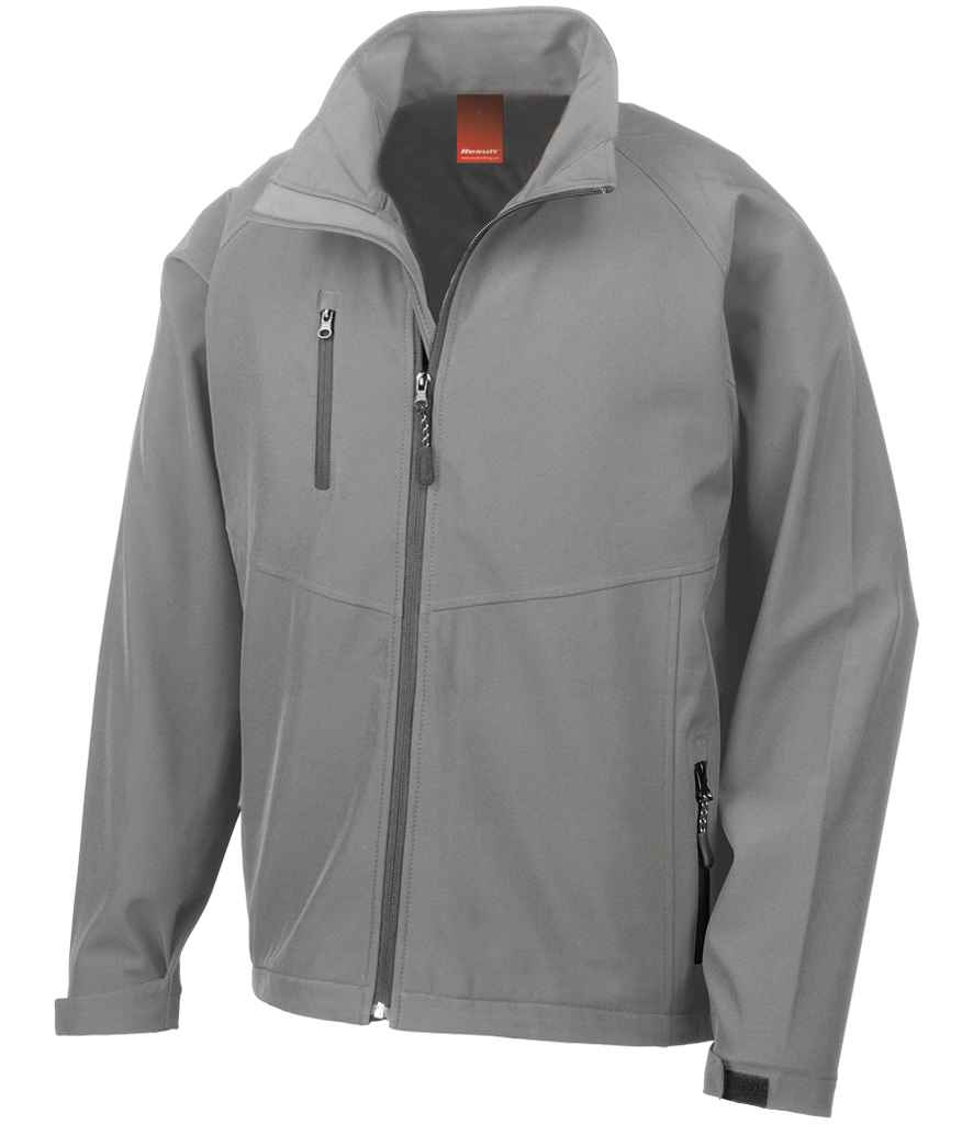Result Base Layer Soft Shell Jacket | Silver Grey