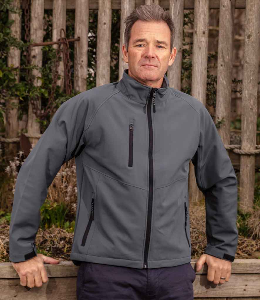 Result Base Layer Soft Shell Jacket | Silver Grey