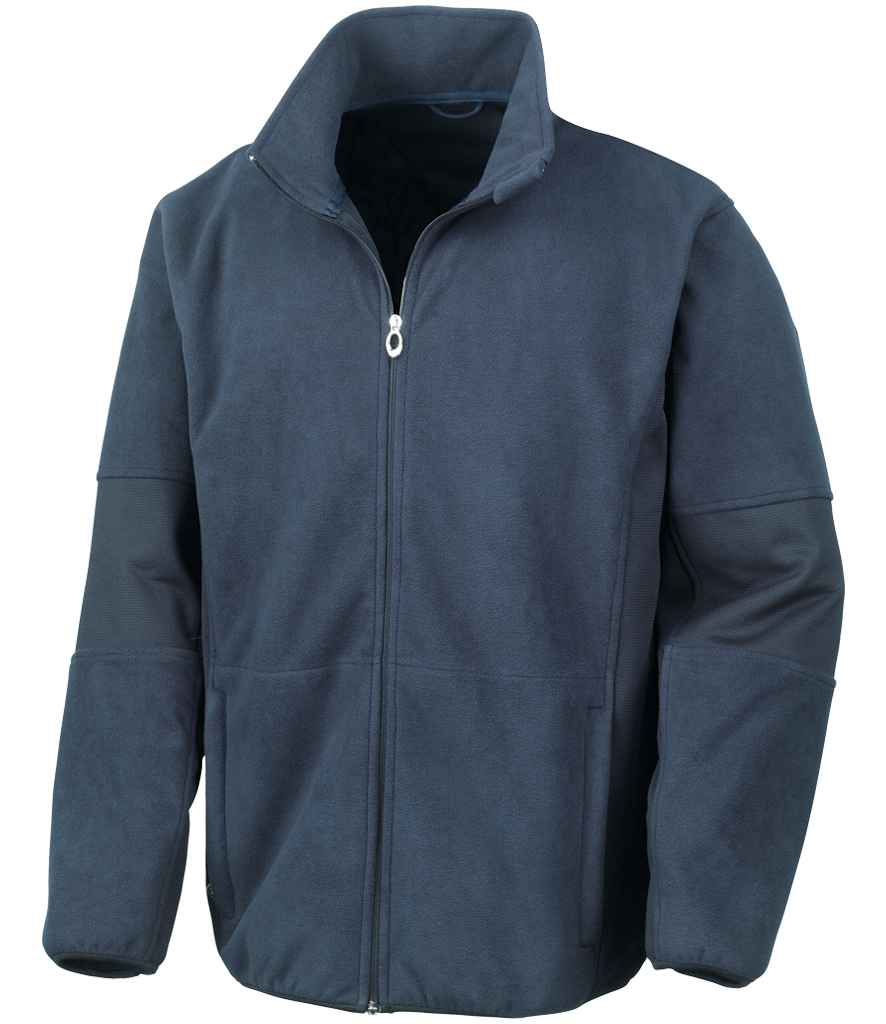 Result Osaka Combed Pile Soft Shell Jacket | Navy