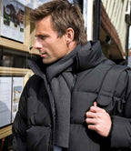 Result Classic Heavy Knit Scarf | Black