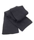 Result Classic Heavy Knit Scarf | Charcoal