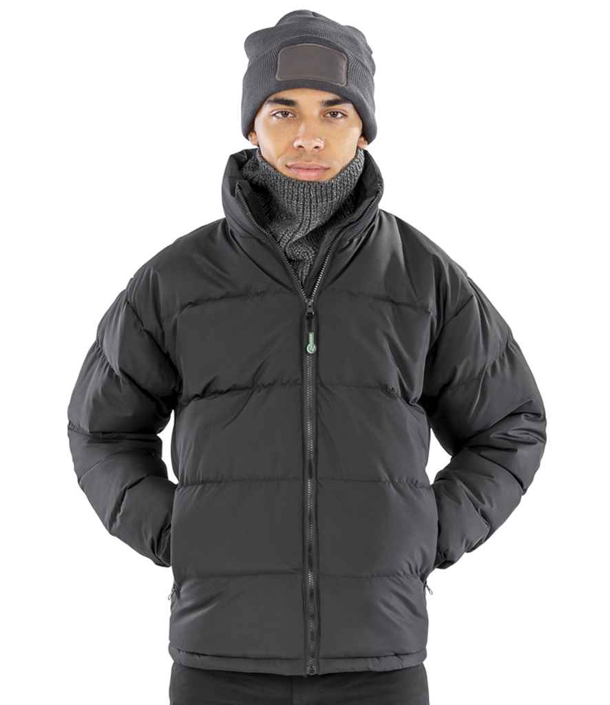 Result Urban Holkham Down Feel Jacket | Black