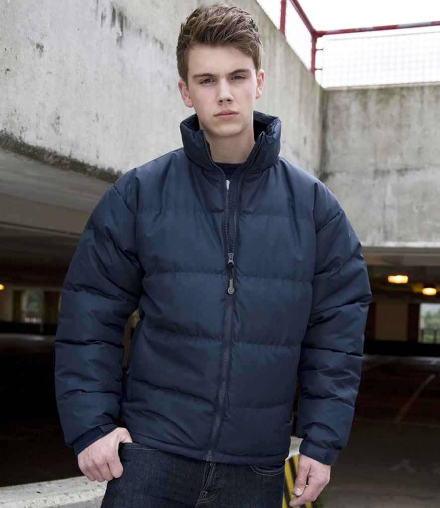 Result Urban Holkham Down Feel Jacket | Navy